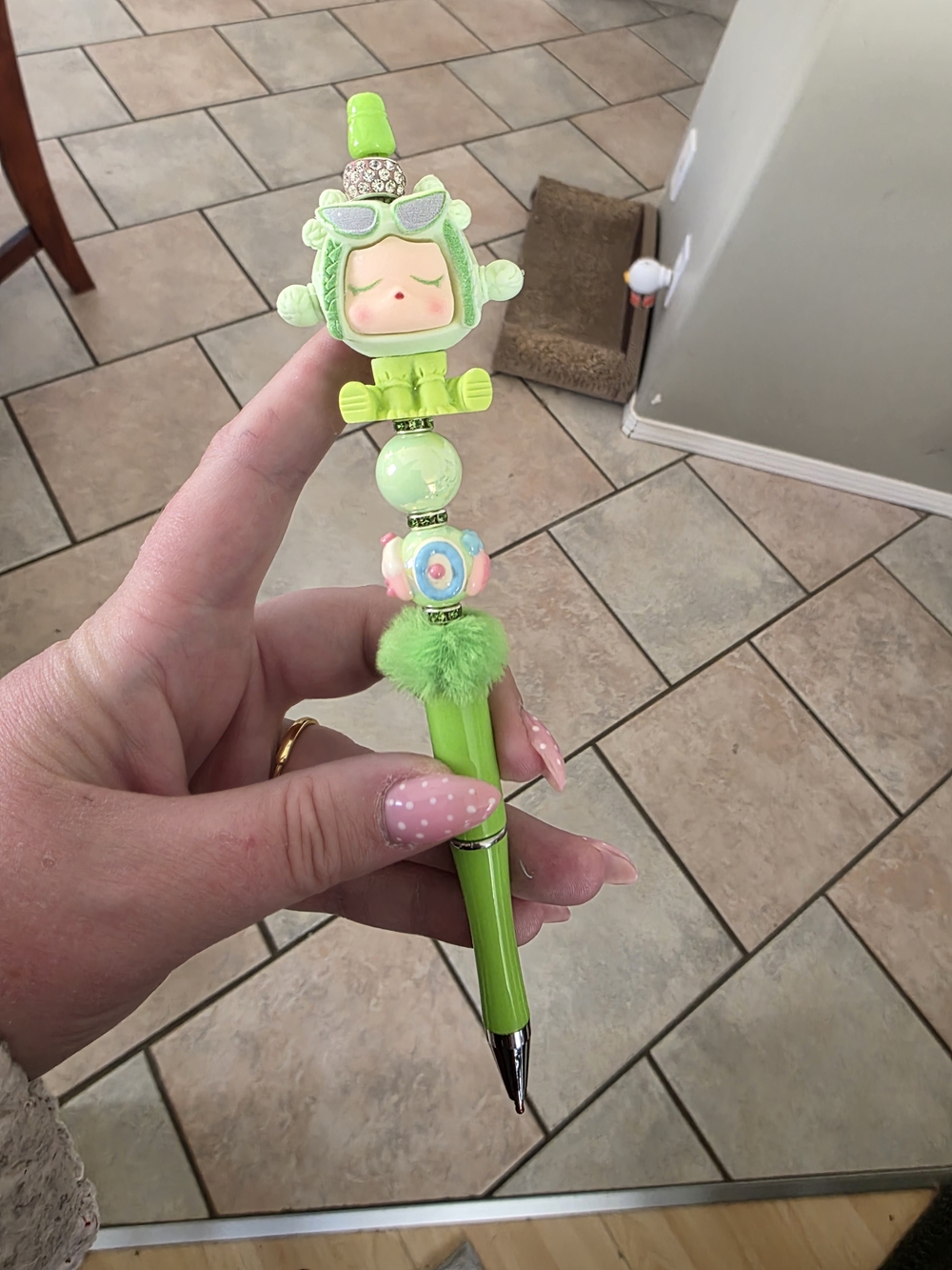 Skullpanda Green Pen